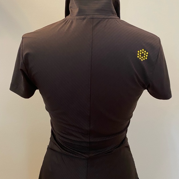 Puma Womens Black Polo Activewear Dress / Pockets w Zippers / Size Small - Picture 11 of 16